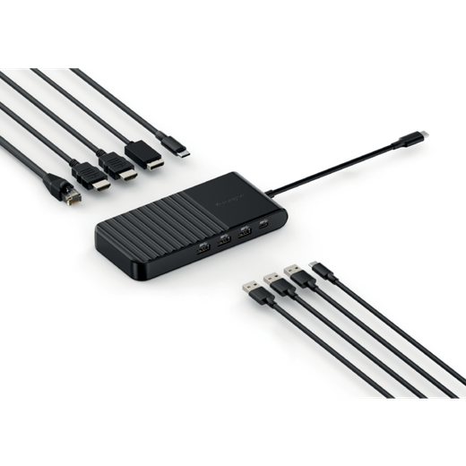 Mini Dock vídeo triple USB-C® de 5 Gbps UH1500P EQ