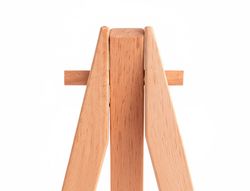 Mini lienzo con caballete liderpapel 6x8 cm gramaje 280g/m2 certificado fsc