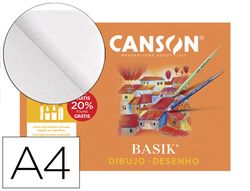 Mini pack 10 hojas papel dibujo basic A4 blanco Guarro Casas