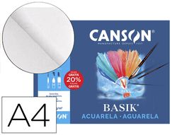 Mini pack acuarela basik 6 hojas 240x320 mm blanco Guarro Casas