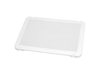 MINILAND EDUCATIONAL Pegs 6 unidades  placa 31x21mm color blanco