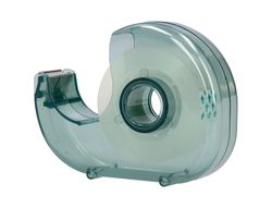 Miniportarrollo liderpapel ecouse 100% plastico reciclado para cinta de 33 mt x 19 mm