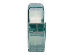 Miniportarrollo liderpapel ecouse 100% plastico reciclado para cinta de 33 mt x 19 mm