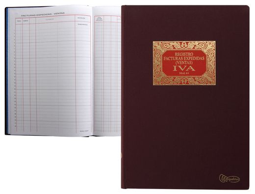 Miquel rius Libro Contable IVA ventas Fº Natural 215x315 5064