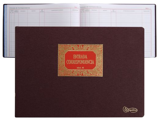 Miquel rius Libro entrada Fº Apaisado 5042
