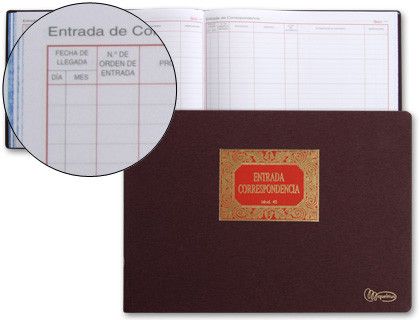 Miquel rius Libro entrada Fº Apaisado 5042