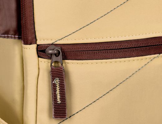 Mochila antartik basic pack con bolsillo para portatil beige 20 l 300x160x420 mm