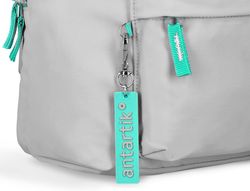 Mochila antartik basic pack con bolsillo para portatil gris 20 l 300x160x420 mm