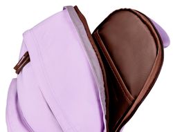 Mochila antartik basic pack con bolsillo para portatil morado 20 l 300x160x420 mm