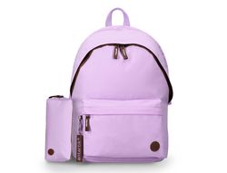 Mochila antartik basic pack con bolsillo para portatil morado 20 l 300x160x420 mm