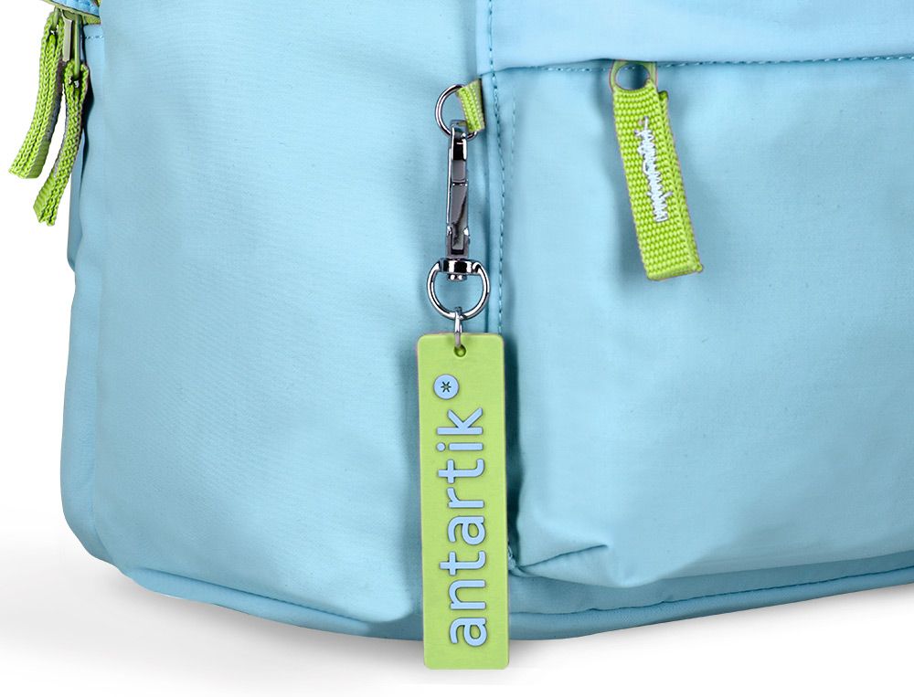 Mochila antartik basic pack con bolsillo para portatil turquesa 20 l 300x160x420 mm