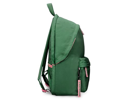 Mochila antartik basic pack con bolsillo para portatil verde 20 l 300x160x420 mm
