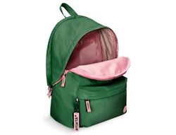 Mochila antartik basic pack con bolsillo para portatil verde 20 l 300x160x420 mm