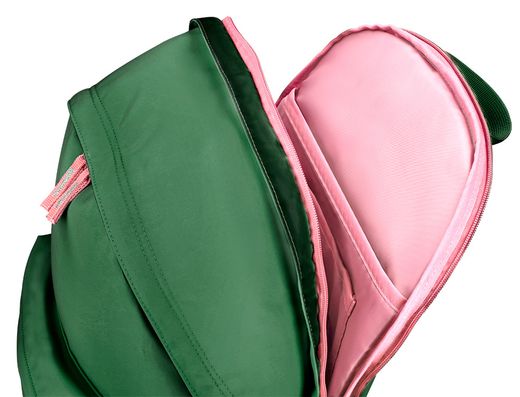 Mochila antartik basic pack con bolsillo para portatil verde 20 l 300x160x420 mm