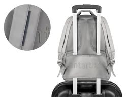 Mochila antartik fusion flex multibolsillo gris 19l 450x180x300 mm