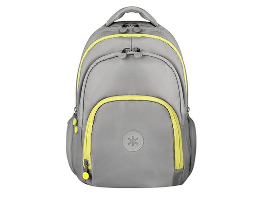 Mochila antartik fusion flex multibolsillo gris 19l 450x180x300 mm