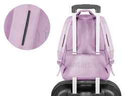 Mochila antartik fusion flex multibolsillo morado 19l 450x180x300 mm