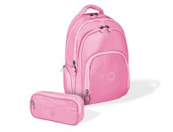 Mochila antartik fusion flex multibolsillo rosa 19l 450x180x300 mm