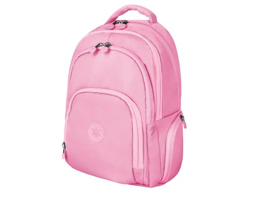 Mochila antartik fusion flex multibolsillo rosa 19l 450x180x300 mm