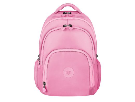 Mochila antartik fusion flex multibolsillo rosa 19l 450x180x300 mm