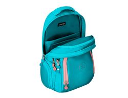 Mochila antartik fusion flex multibolsillo turquesa 19l 450x180x300 mm