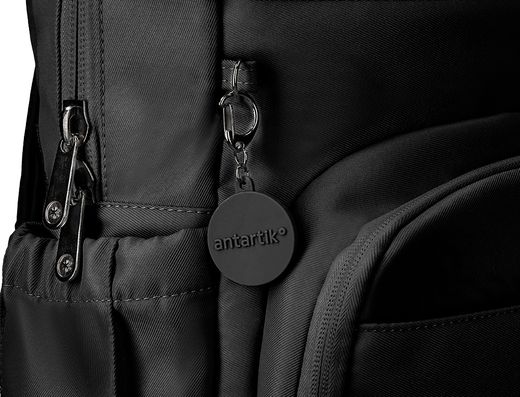Mochila antartik glow bags con acolchado para portatil 15\" negro 25 l 440x150x310 mm