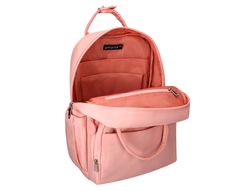 Mochila antartik glow bags con acolchado para portatil 15\" rosa 25 l 440x150x310 mm