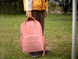 Mochila antartik glow bags con acolchado para portatil 15\" rosa 25 l 440x150x310 mm