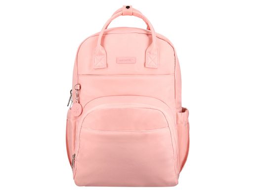 Mochila antartik glow bags con acolchado para portatil 15\" rosa 25 l 440x150x310 mm