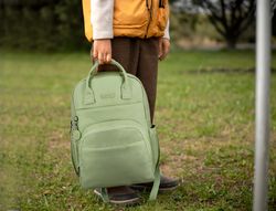 Mochila antartik glow bags con acolchado para portatil 15\" verde 25 l 440x150x310 mm