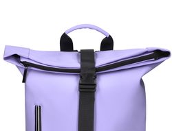 Mochila antartik roll pack waterproof enrollable gran capacidad color lavanda 480x130x280mm