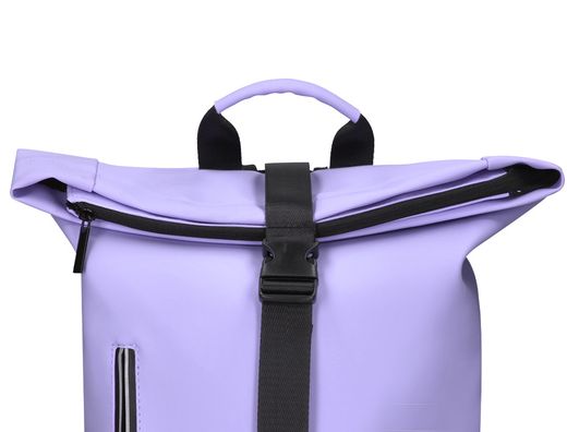 Mochila antartik roll pack waterproof enrollable gran capacidad color lavanda 480x130x280mm