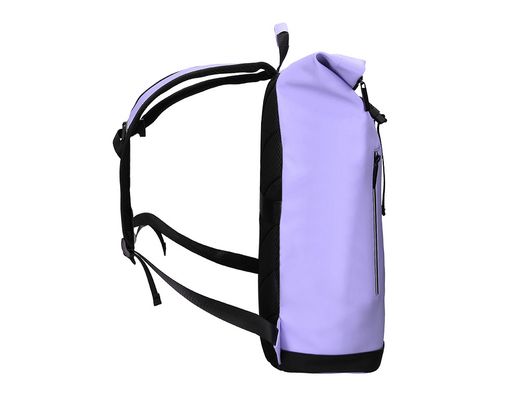 Mochila antartik roll pack waterproof enrollable gran capacidad color lavanda 480x130x280mm