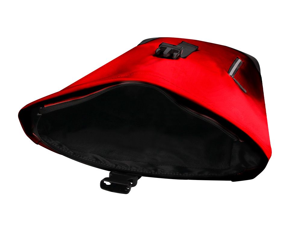 Mochila antartik roll pack waterproof enrollable gran capacidad granate 480x130x280 mm