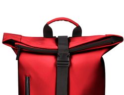 Mochila antartik roll pack waterproof enrollable gran capacidad granate 480x130x280 mm
