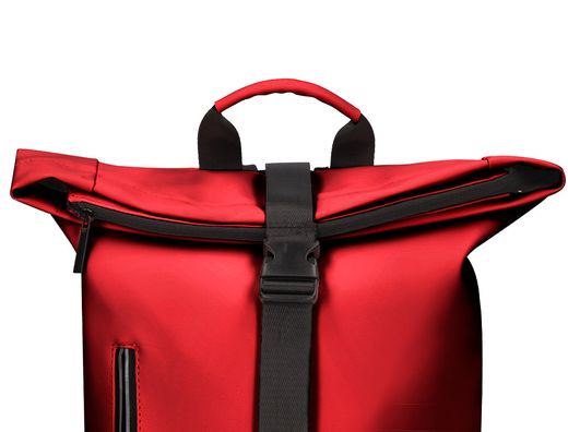 Mochila antartik roll pack waterproof enrollable gran capacidad granate 480x130x280 mm