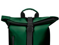 Mochila antartik roll pack waterproof enrollable gran capacidad verde militar 480x130x280 mm