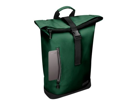 Mochila antartik roll pack waterproof enrollable gran capacidad verde militar 480x130x280 mm