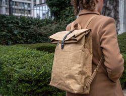 Mochila exacompta eterneco cuero imitacion vegetal 360x100x450 mm