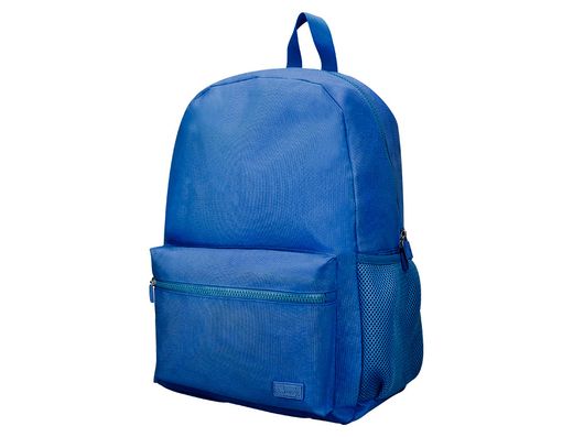 Mochila liderpapel core con compartimento lateral elastico azul marino 15 l 400x125x300 mm