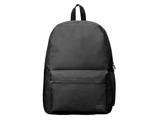 Mochila liderpapel core con compartimento lateral elastico negro 15 l 400x125x300 mm