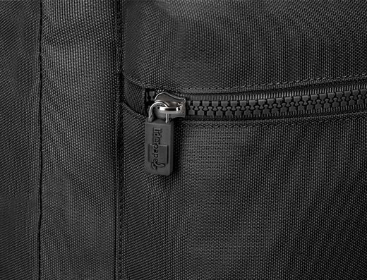 Mochila liderpapel core con compartimento lateral elastico negro 15 l 400x125x300 mm