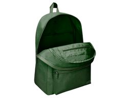 Mochila liderpapel core con compartimento lateral elastico verde militar 15 l 400x125x300 mm