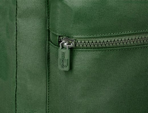 Mochila liderpapel core con compartimento lateral elastico verde militar 15 l 400x125x300 mm