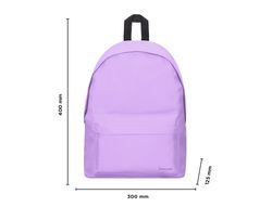 Mochila liderpapel start 1 compartimento morado 10 l 400x125x300 mm