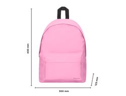 Mochila liderpapel start 1 compartimento rosa 10 l 400x125x300 mm