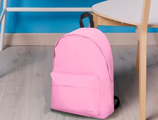 Mochila liderpapel start 1 compartimento rosa 10 l 400x125x300 mm