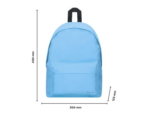 Mochila liderpapel start 1 compartimento turquesa 10l 400x125x300 mm