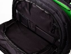 Mochila para portatil q-connect 15,6" negra con asa 2 bolsillos exteriores 320x430x140 mm.