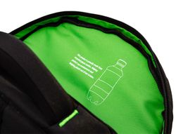 Mochila para portatil q-connect 15,6" negra con asa 2 bolsillos exteriores 320x430x140 mm.